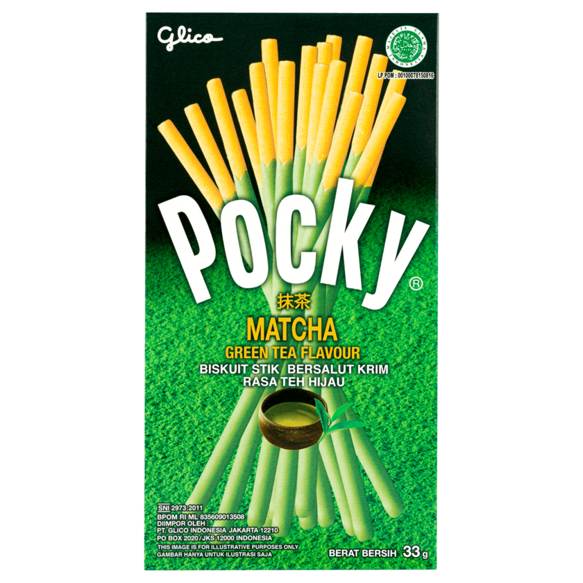 Glico Pocky Matcha Green Tea Flavour 33g